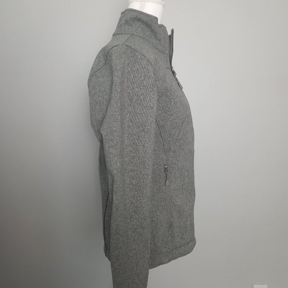 The North Face S Women’s Jacket Full-Zip Heather Gray Fleece Lined – Small - Picture 5 of 7